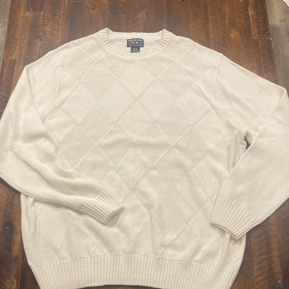 vintage Alexander Julian Colors cotton sweater XL